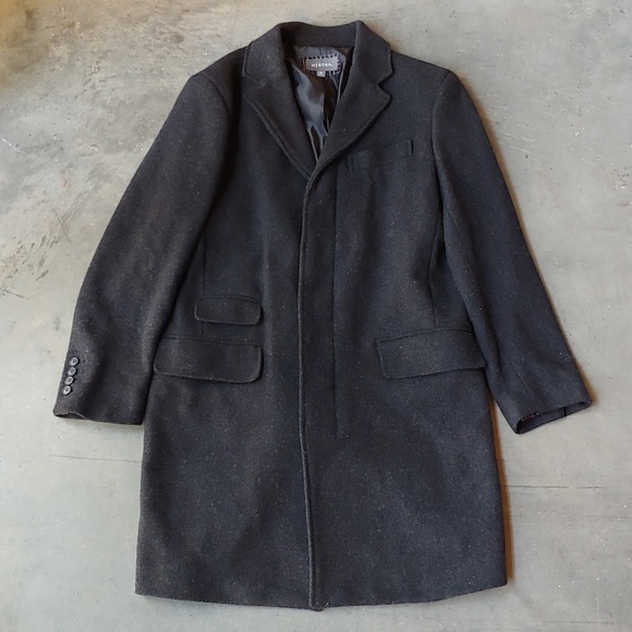 Merona Other - Merona Men's Dark Gray Wool Top Coat medium